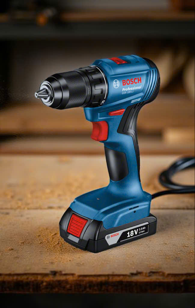 GSR185/GSR185LI- máy khoan/bắn vít dùng pin Bosch